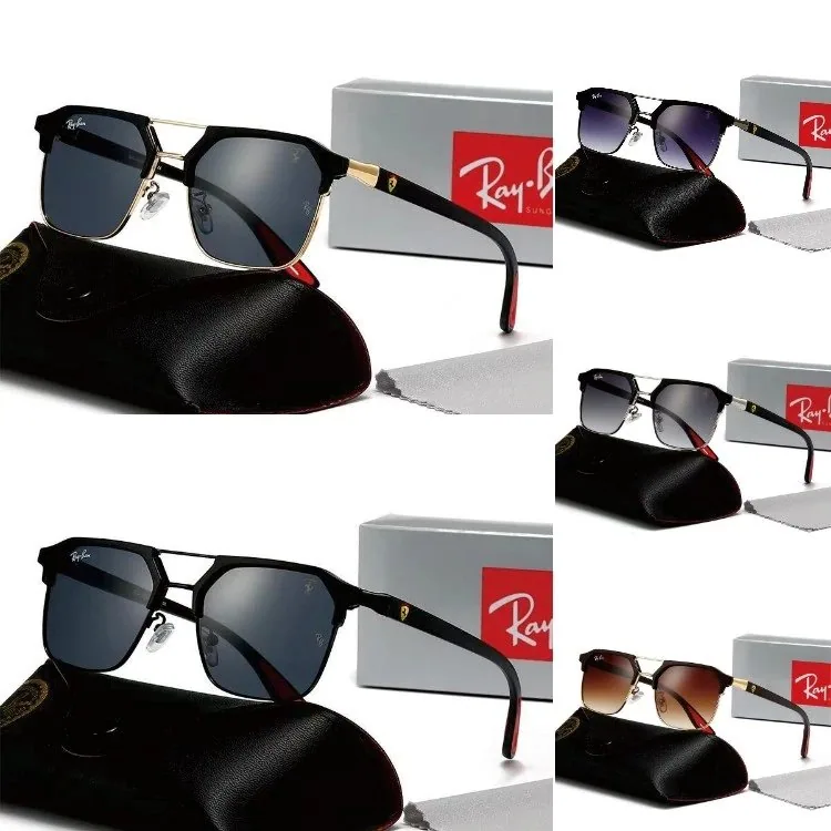 Ray-Ban Aviator-Style Metal Sunglasses